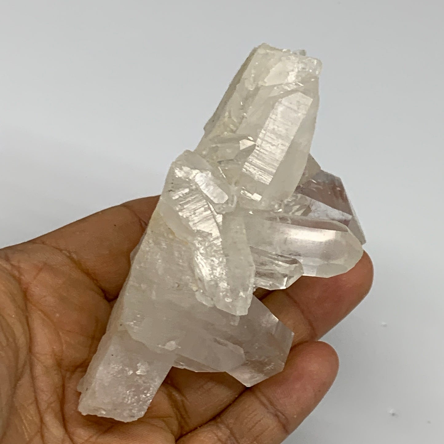 198.1g, 3.9"x2.1"x1.8", Quartz Crystal Mineral,Specimen Terminated,B27742