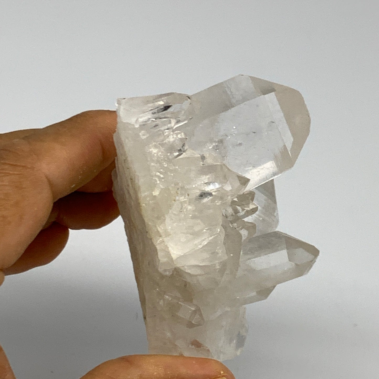 198.1g, 3.9"x2.1"x1.8", Quartz Crystal Mineral,Specimen Terminated,B27742