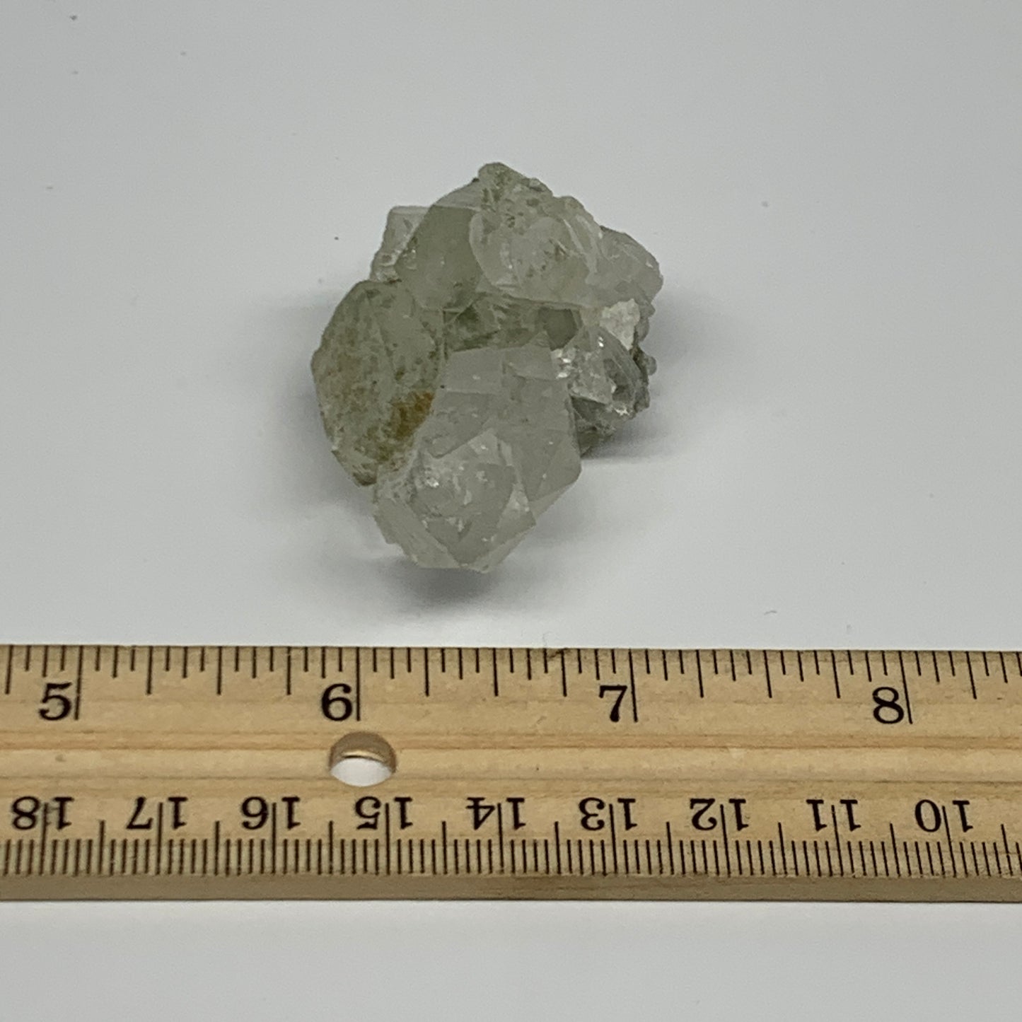 41.3, 2.1"x1.3"x1.3", Chlorine Quartz Crystal Mineral,Specimen Terminated,B27744