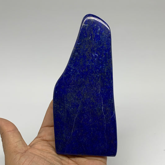 263.2g, 5.8"x2.6"x0.5" Natural Half Sphere Lapis Lazuli from Afghanistan, B32914