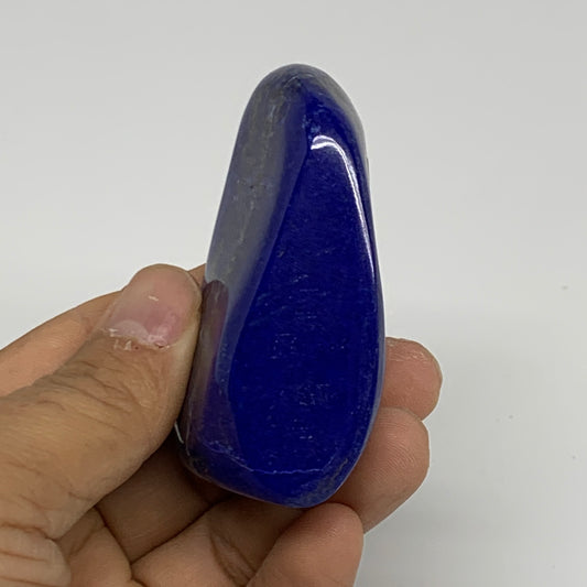 111.3g, 2.5"x1.3"x1" Natural Freeform Lapis Lazuli from Afghanistan, B32917