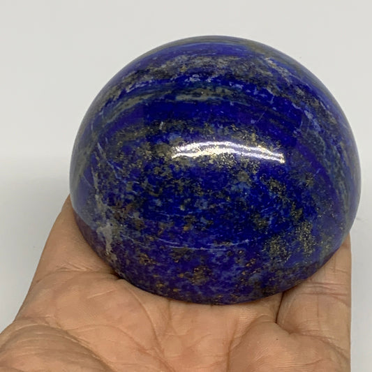 268.6g, 2.7"x1.4" Natural Half Sphere Lapis Lazuli from Afghanistan, B32919