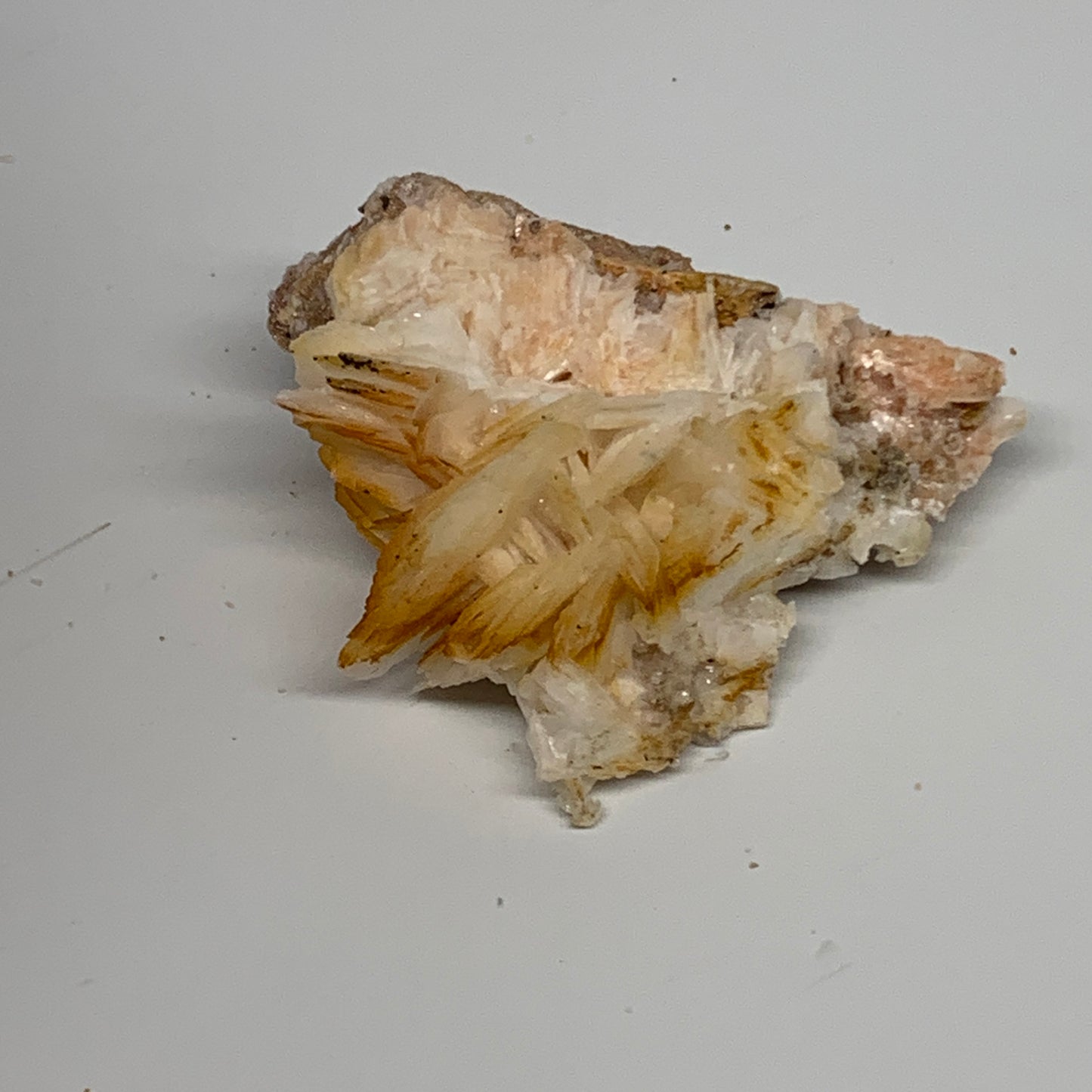 61.9g, 2.3"x1.9"x0.8", Natural Golden Barite Mineral Specimen @Morocco, B33596