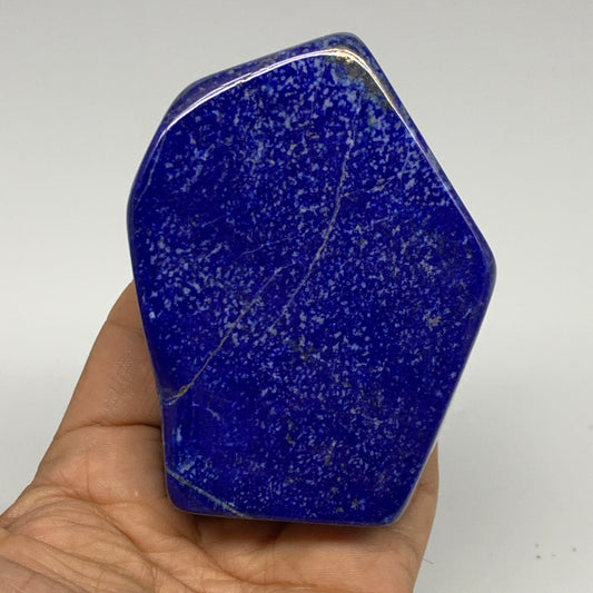 0.67 lbs, 3.5"x2.7"x1", Natural Freeform Lapis Lazuli from Afghanistan, B32934