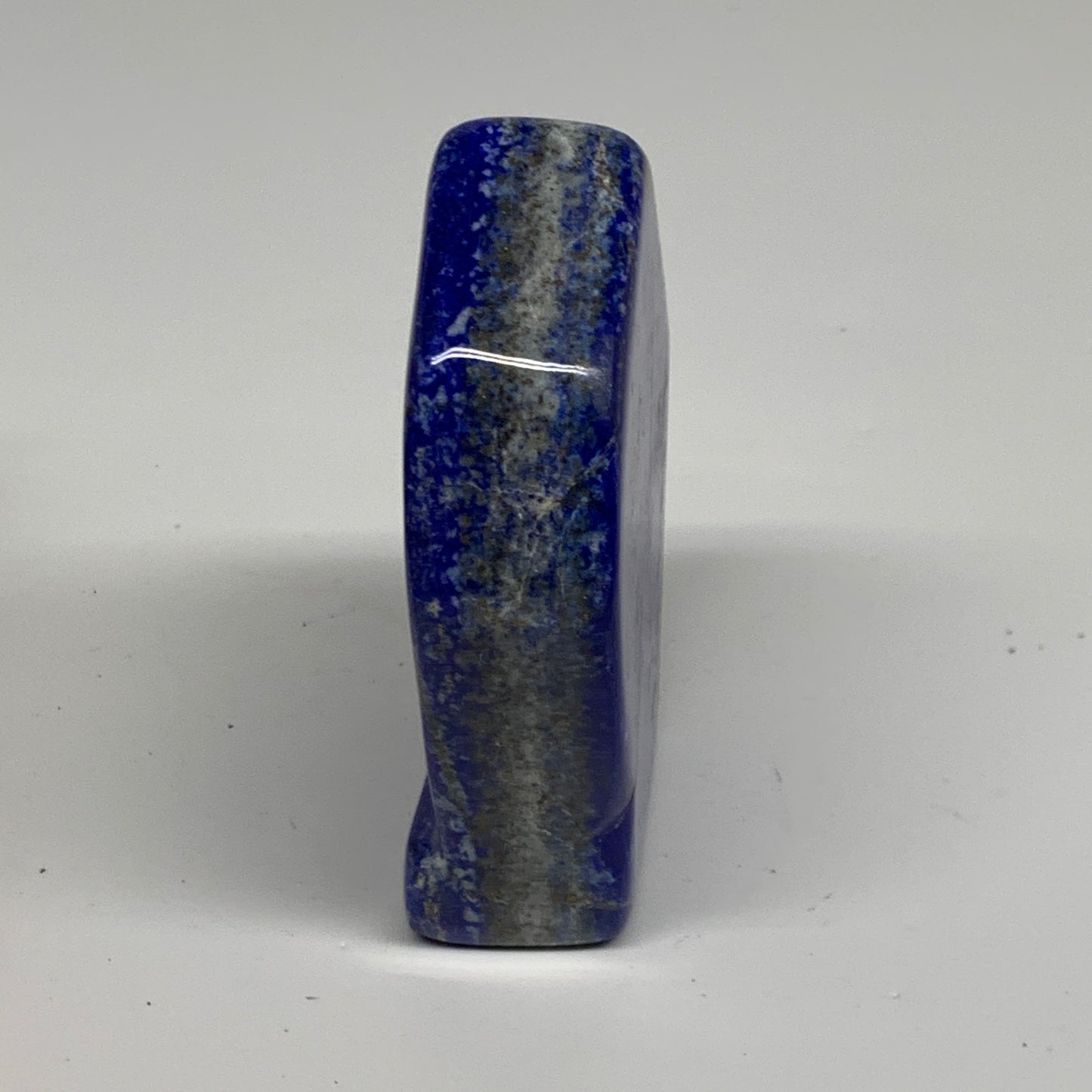 0.67 lbs, 3.5"x2.7"x1", Natural Freeform Lapis Lazuli from Afghanistan, B32934