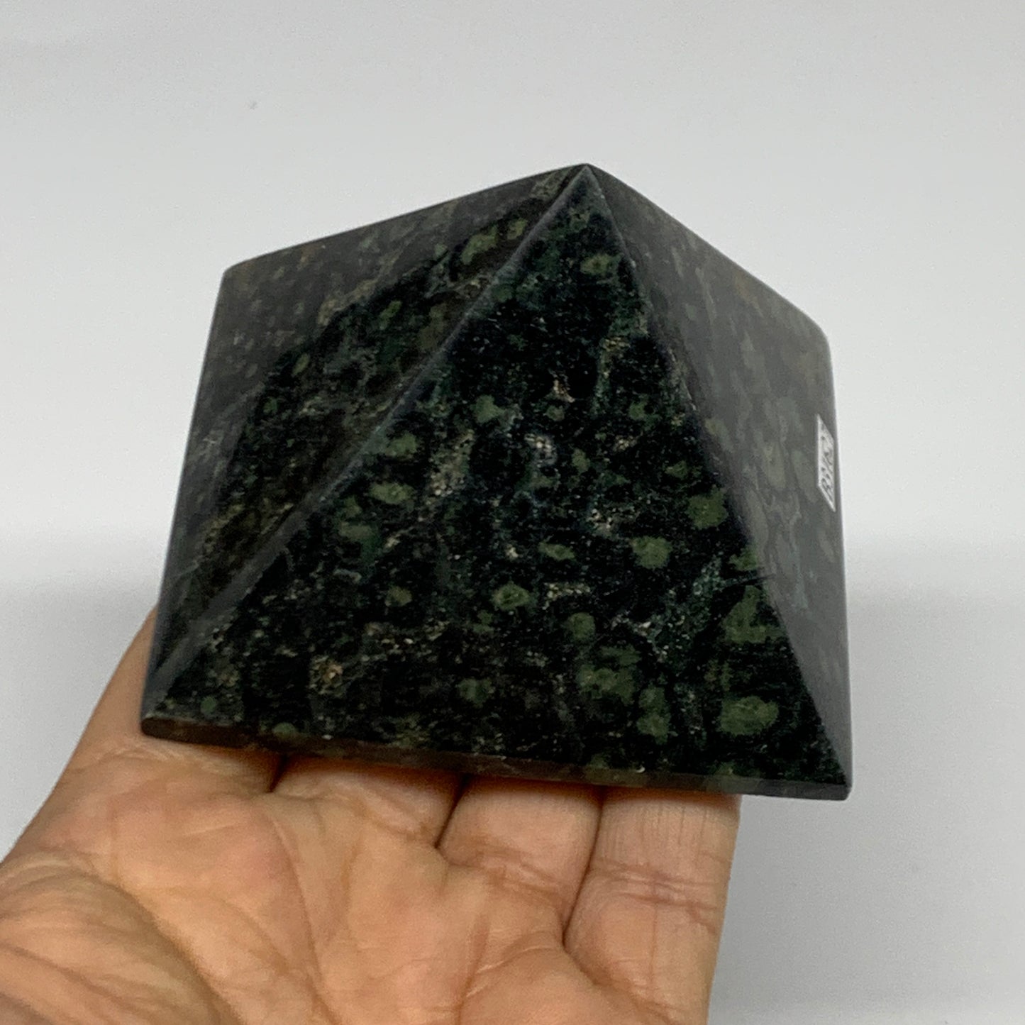 0.69 lbs, 2"x2.9"x3", Kambaba Jasper Pyramid Gemstone Polished, B31627