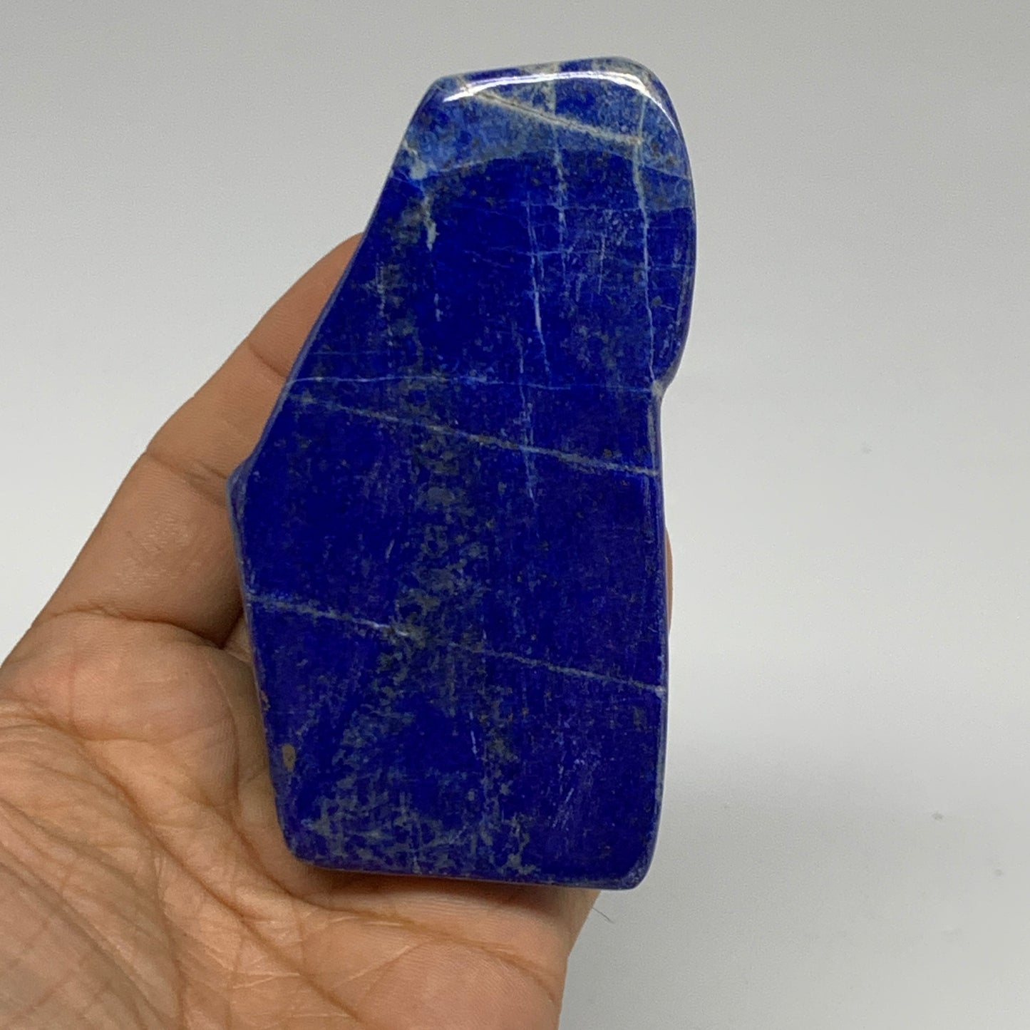 0.58 lbs, 3.6"x1.9"x1.1", Natural Freeform Lapis Lazuli from Afghanistan, B32939