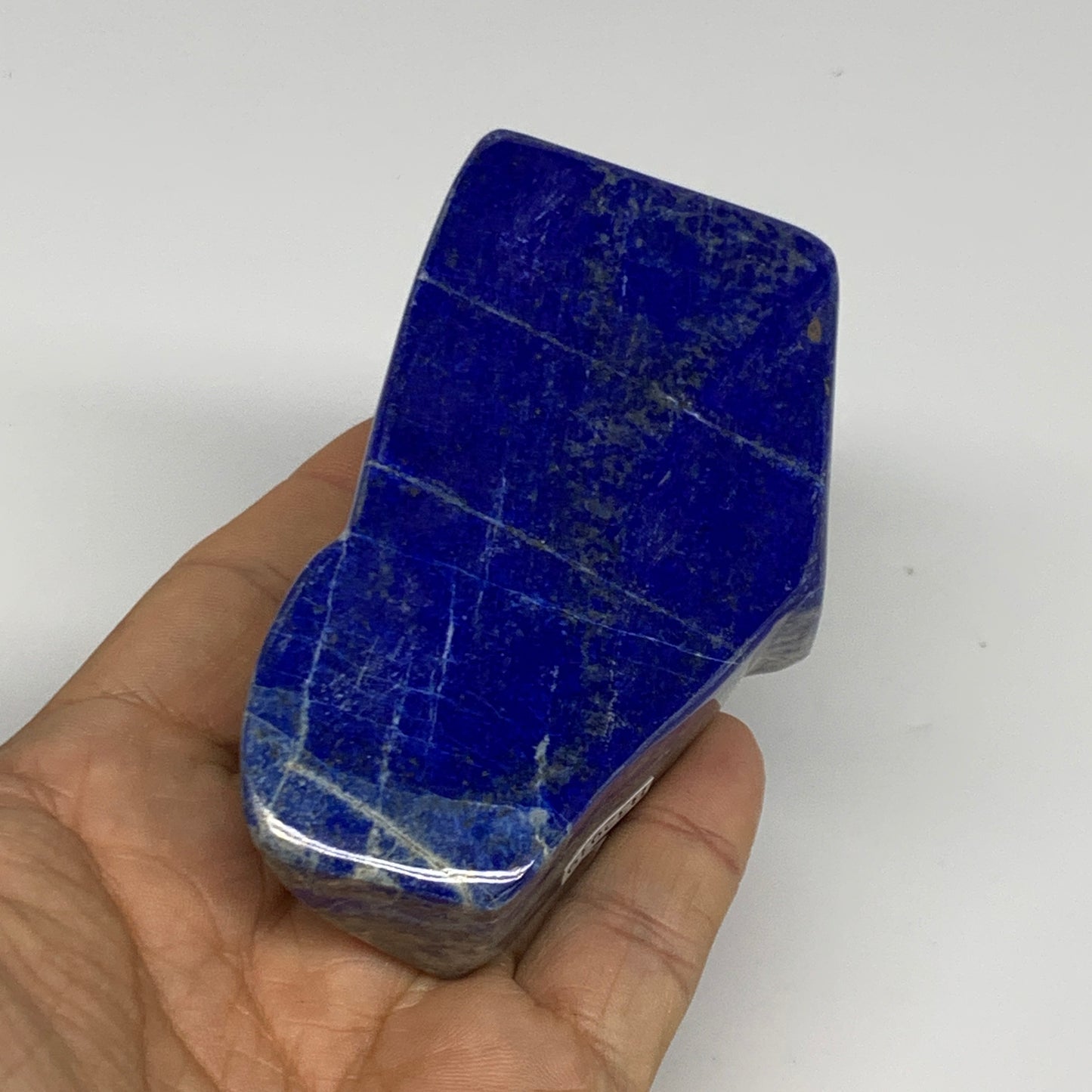 0.58 lbs, 3.6"x1.9"x1.1", Natural Freeform Lapis Lazuli from Afghanistan, B32939