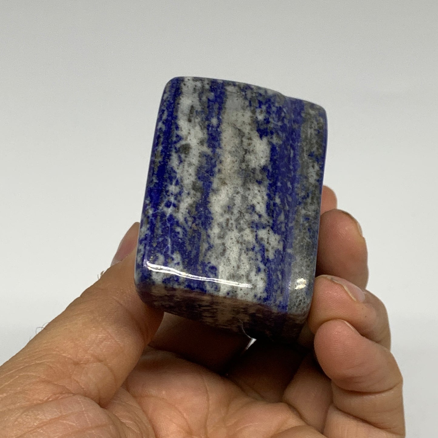 0.49 lbs, 2.1"x2.1"x1.4", Natural Freeform Lapis Lazuli from Afghanistan, B32941