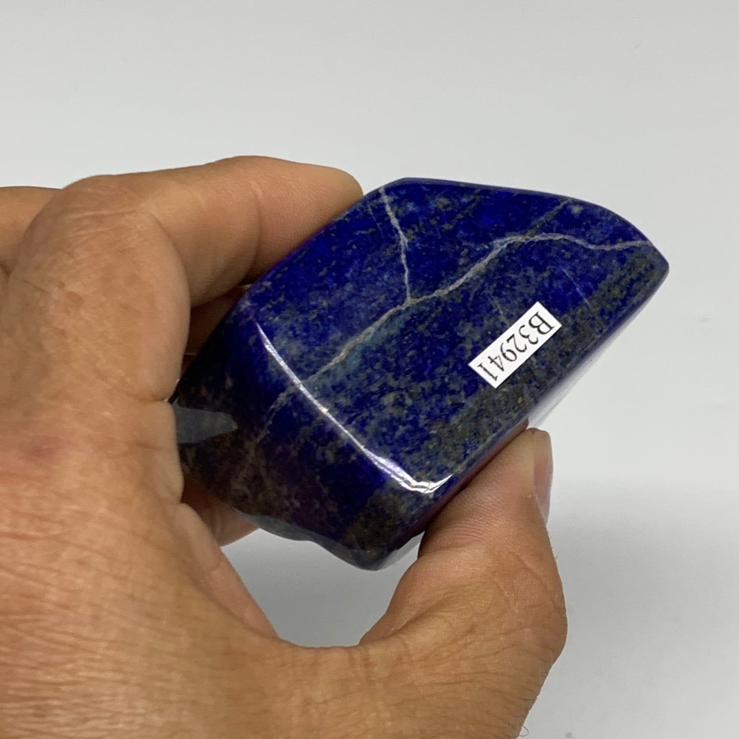 0.49 lbs, 2.1"x2.1"x1.4", Natural Freeform Lapis Lazuli from Afghanistan, B32941