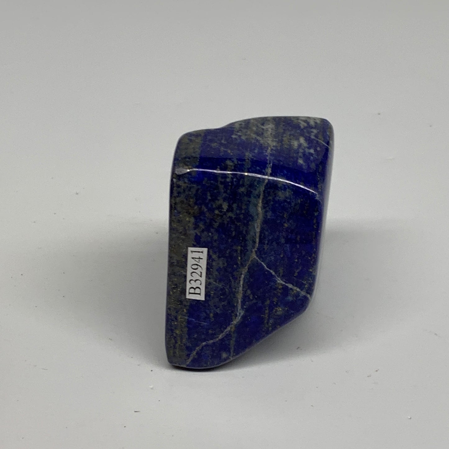 0.49 lbs, 2.1"x2.1"x1.4", Natural Freeform Lapis Lazuli from Afghanistan, B32941