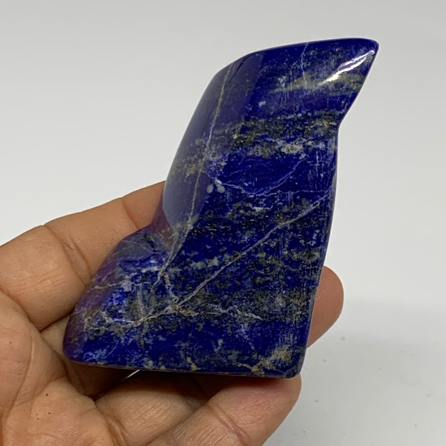 0.38 lbs, 2.6"x2"x1.2", Natural Freeform Lapis Lazuli from Afghanistan, B32954