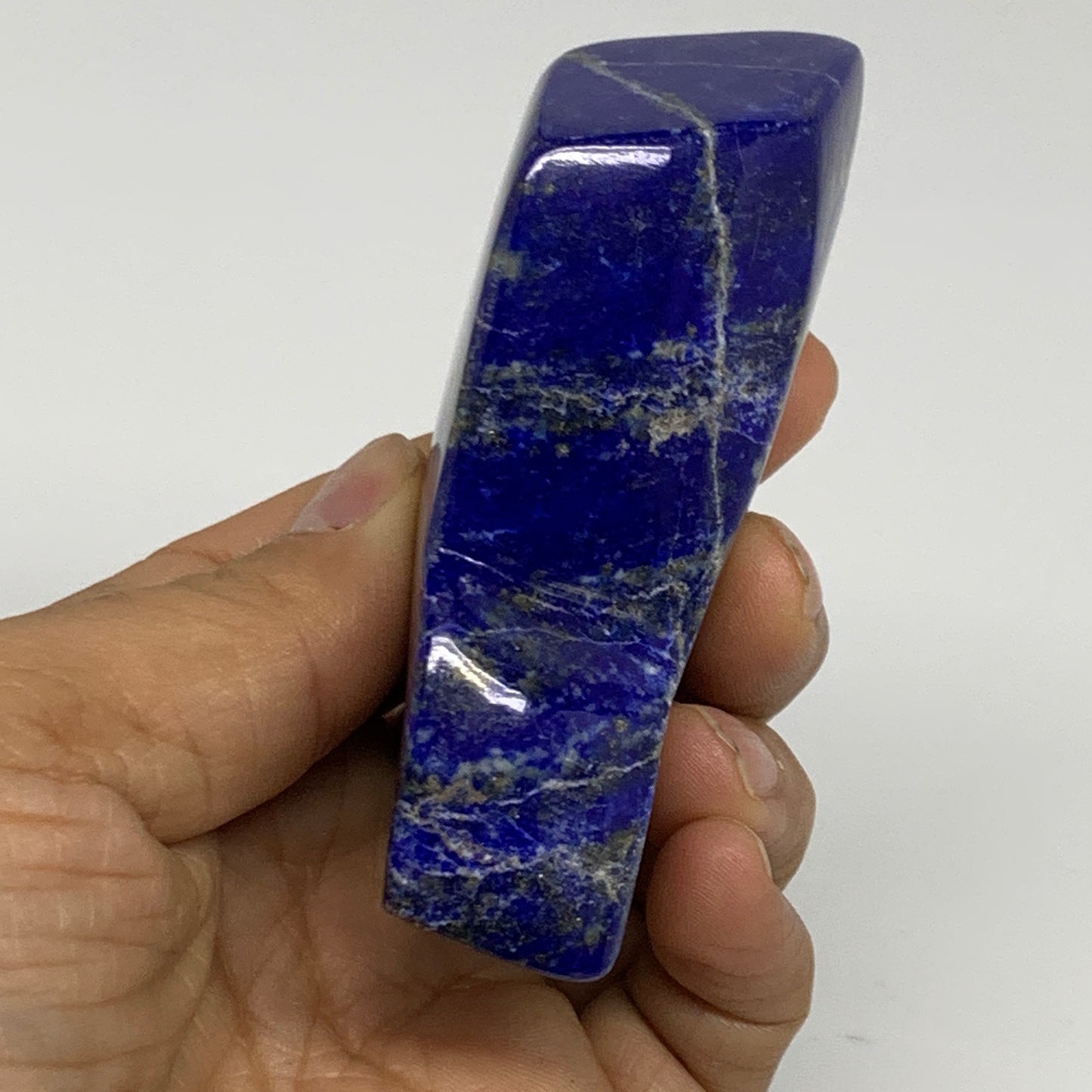 0.38 lbs, 2.6"x2"x1.2", Natural Freeform Lapis Lazuli from Afghanistan, B32954