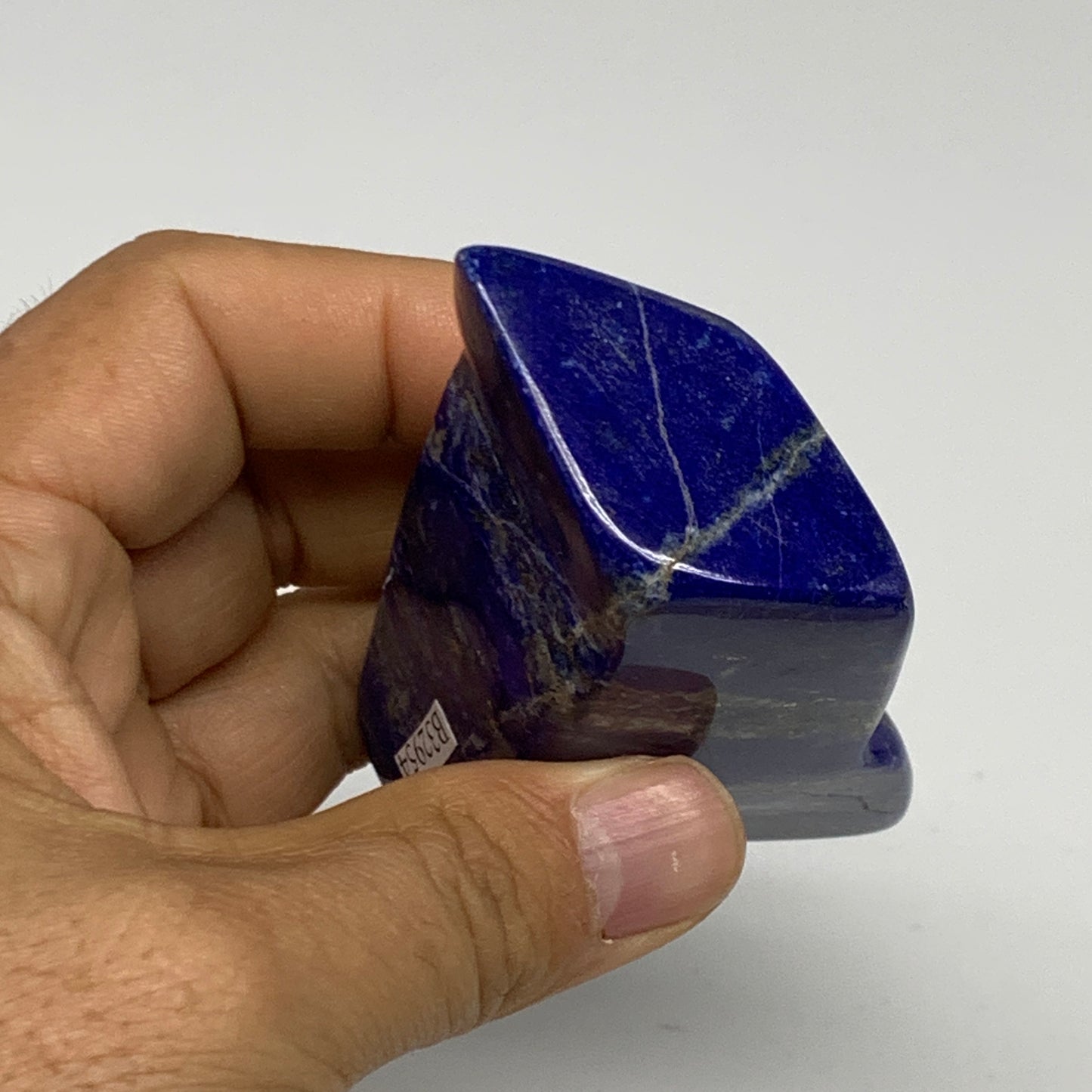 0.38 lbs, 2.6"x2"x1.2", Natural Freeform Lapis Lazuli from Afghanistan, B32954