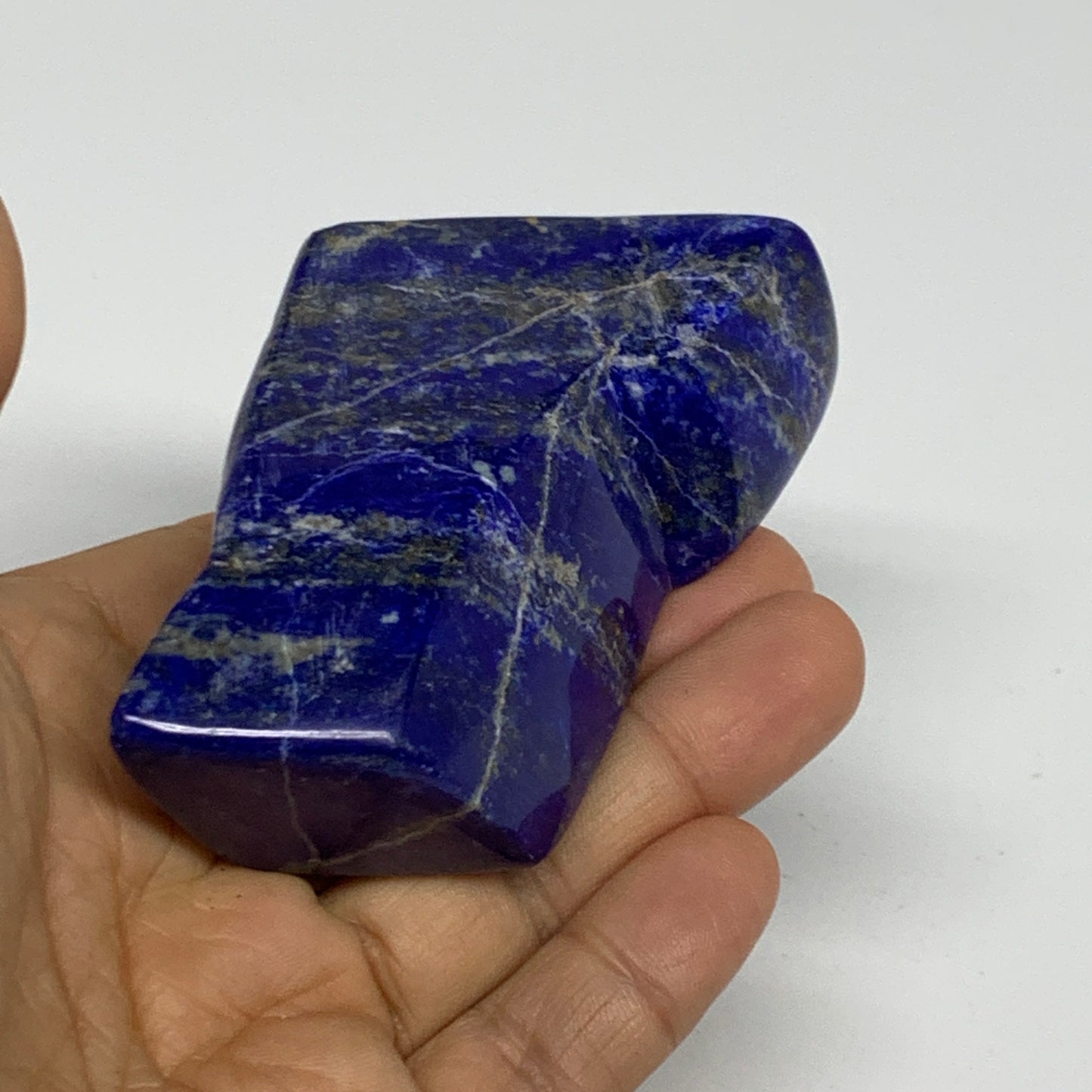 0.38 lbs, 2.6"x2"x1.2", Natural Freeform Lapis Lazuli from Afghanistan, B32954