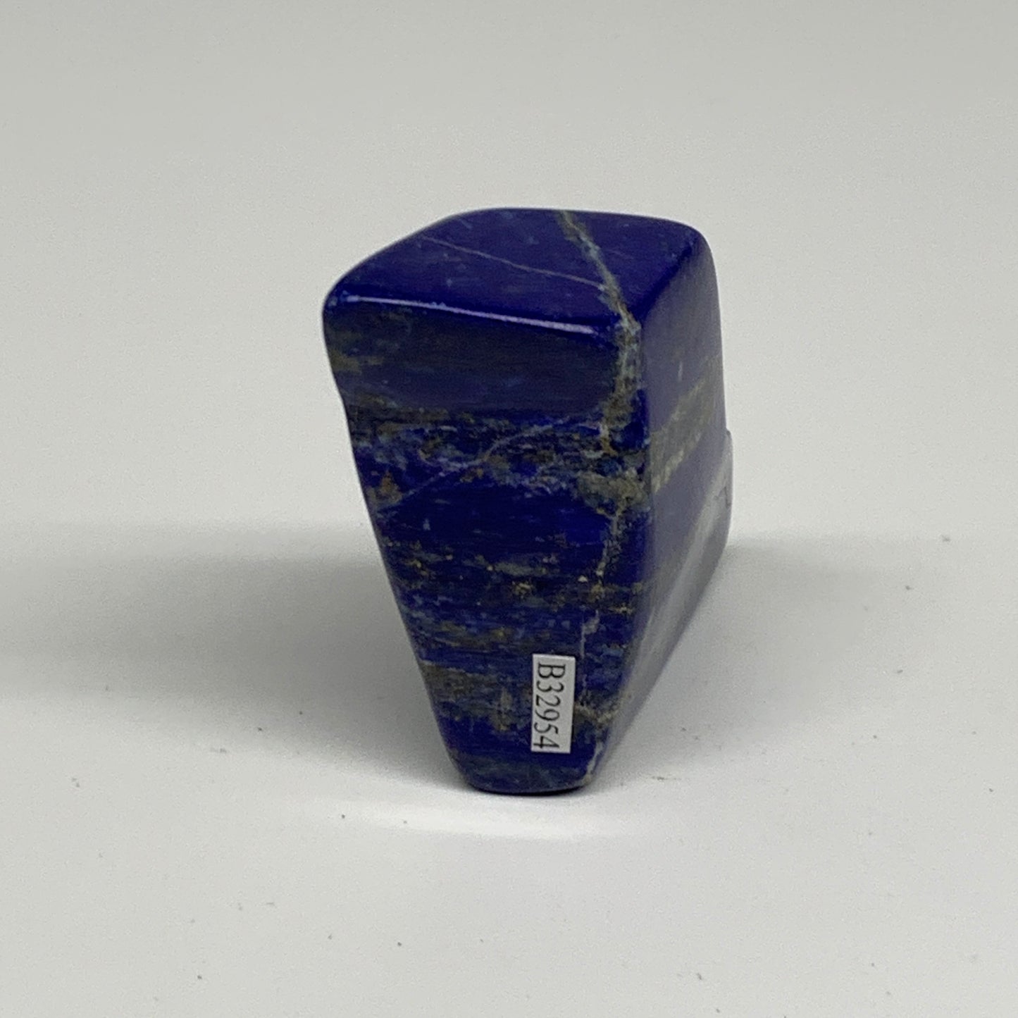 0.38 lbs, 2.6"x2"x1.2", Natural Freeform Lapis Lazuli from Afghanistan, B32954