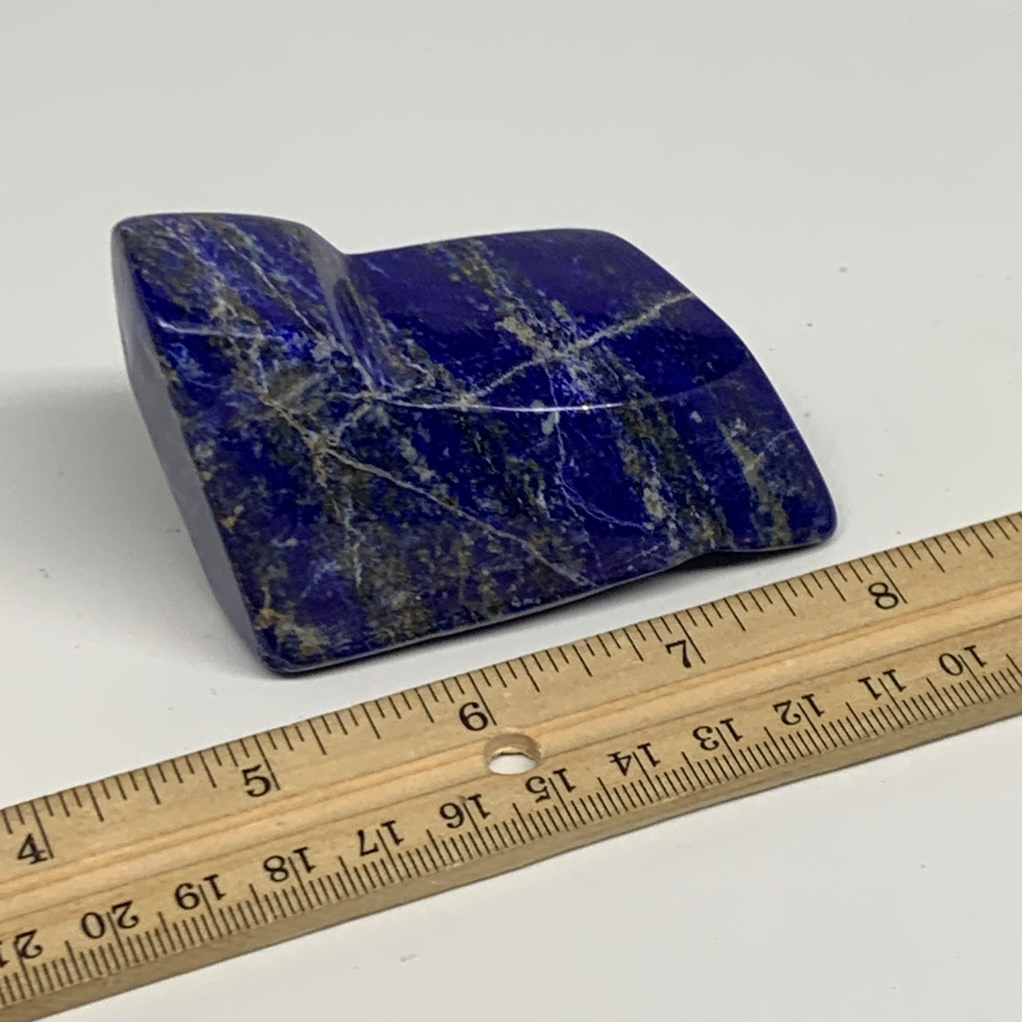 0.38 lbs, 2.6"x2"x1.2", Natural Freeform Lapis Lazuli from Afghanistan, B32954