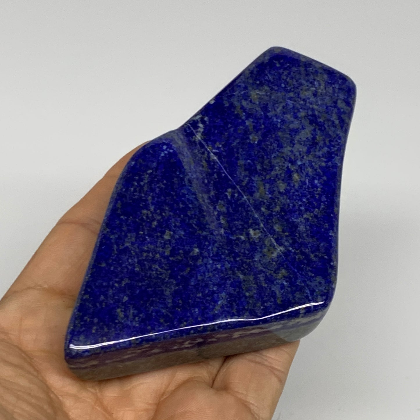 0.54 lbs, 4.5"x2.5"x0.8", Natural Freeform Lapis Lazuli from Afghanistan, B32958