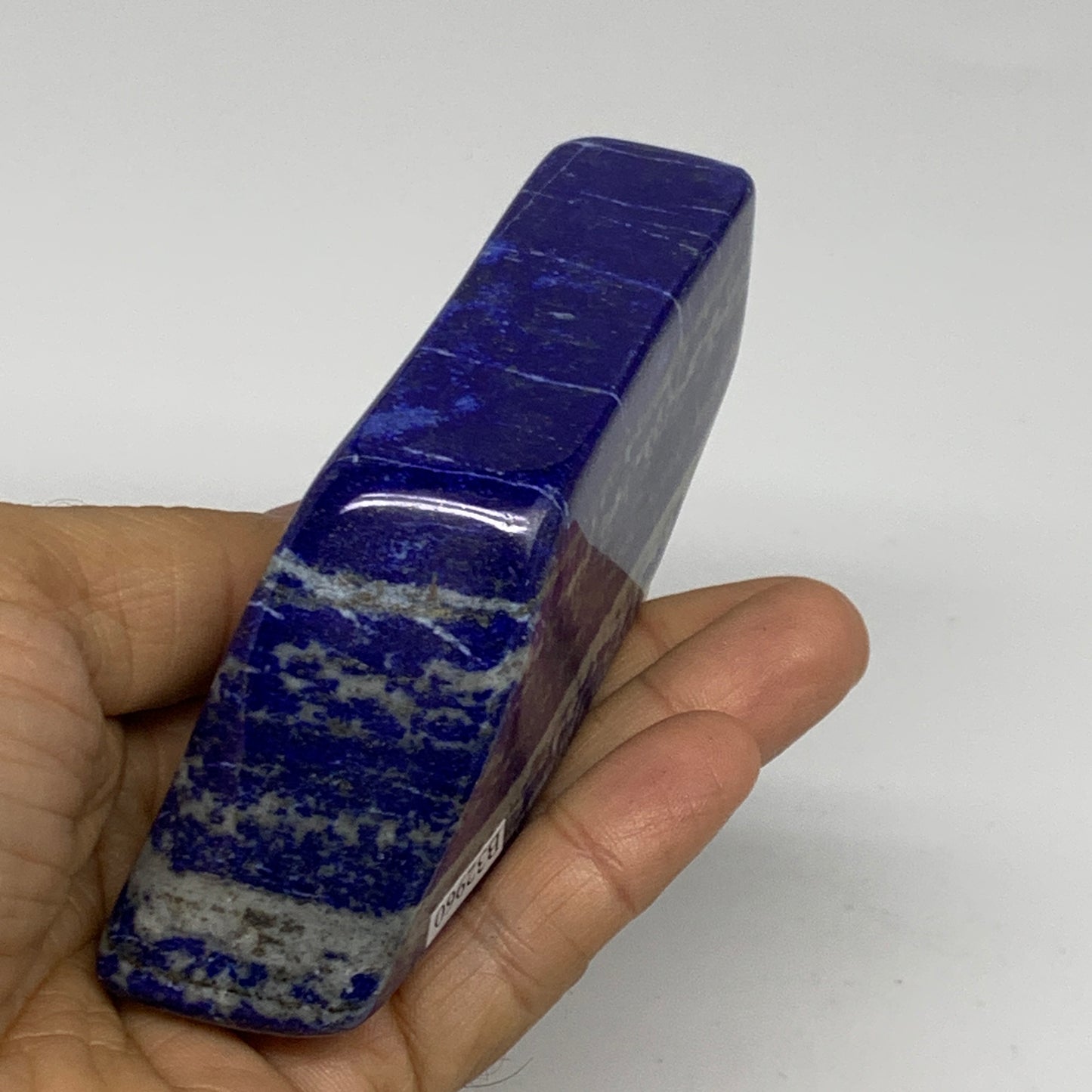 0.66 lbs, 4.4"x1.6"x1.2", Natural Freeform Lapis Lazuli from Afghanistan, B32960