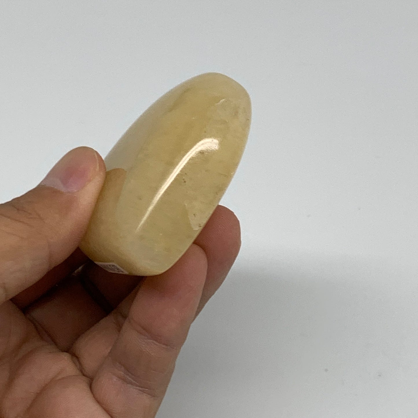 99.9g, 2.2"x2.2"x0.8" Natural Yellow Aventurine Heart Crystal Stone, B35066