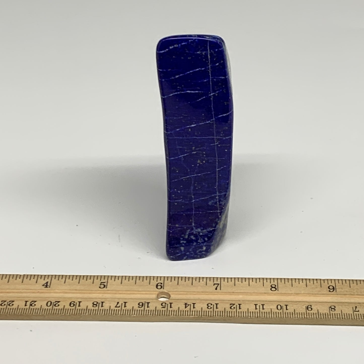 0.66 lbs, 4.4"x1.6"x1.2", Natural Freeform Lapis Lazuli from Afghanistan, B32960