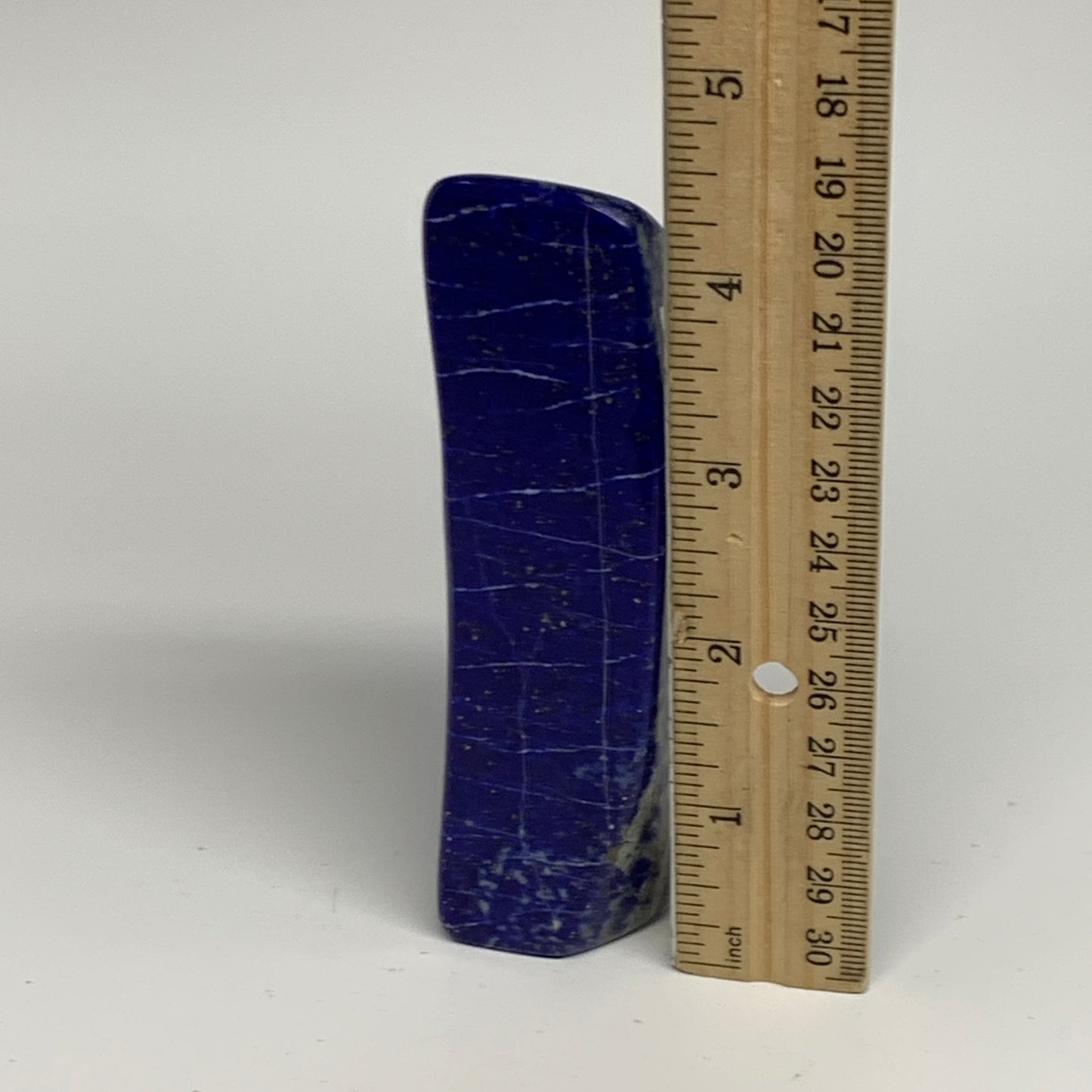 0.66 lbs, 4.4"x1.6"x1.2", Natural Freeform Lapis Lazuli from Afghanistan, B32960