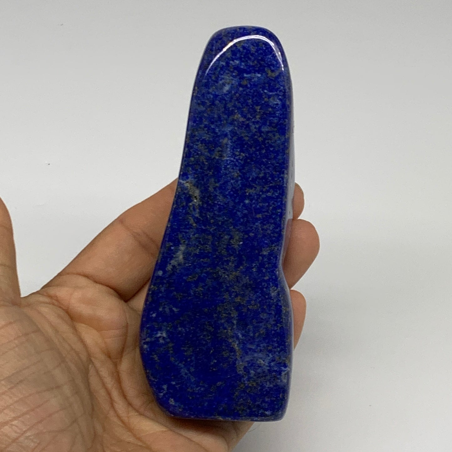 0.62 lbs, 4.6"x1.8"x1.9", Natural Freeform Lapis Lazuli from Afghanistan, B32961