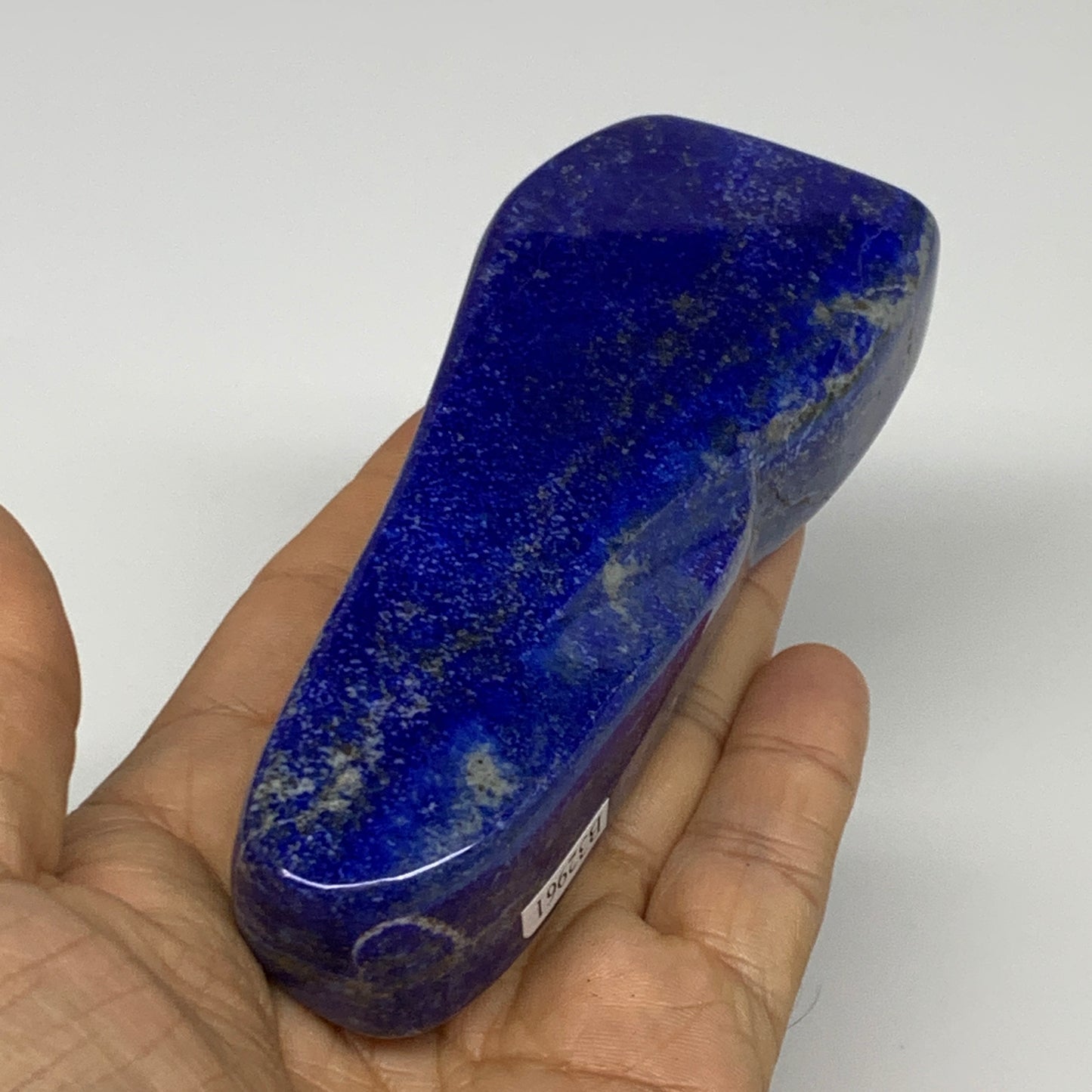 0.62 lbs, 4.6"x1.8"x1.9", Natural Freeform Lapis Lazuli from Afghanistan, B32961