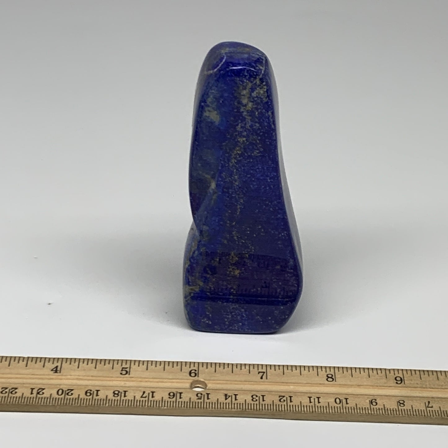 0.62 lbs, 4.6"x1.8"x1.9", Natural Freeform Lapis Lazuli from Afghanistan, B32961