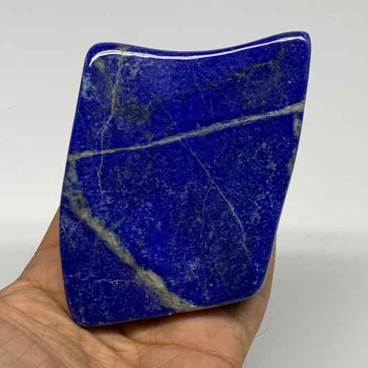 0.73 lbs, 3.4"x2.7"x1", Natural Freeform Lapis Lazuli from Afghanistan, B32964