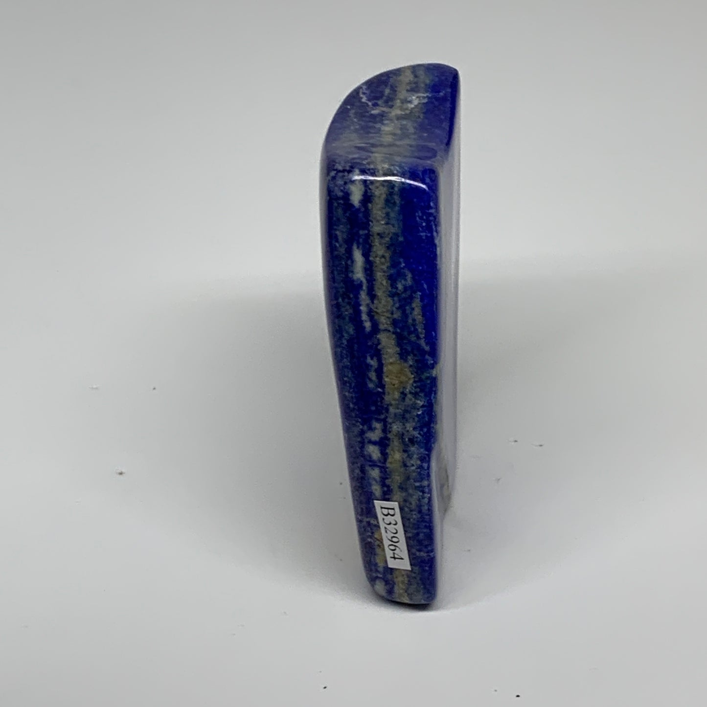 0.73 lbs, 3.4"x2.7"x1", Natural Freeform Lapis Lazuli from Afghanistan, B32964