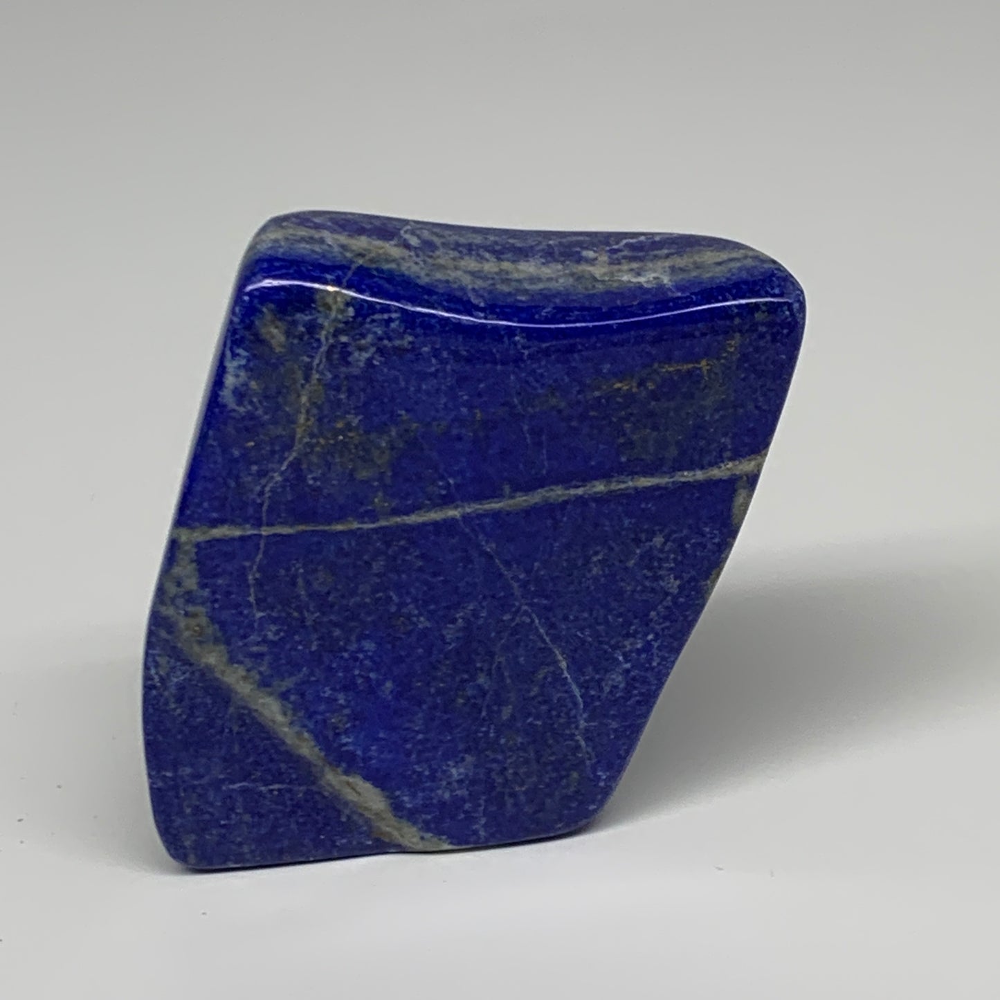 0.73 lbs, 3.4"x2.7"x1", Natural Freeform Lapis Lazuli from Afghanistan, B32964