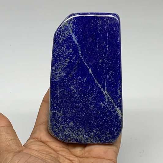 0.76 lbs, 4.3"x2.5"x0.7", Natural Freeform Lapis Lazuli from Afghanistan, B32967