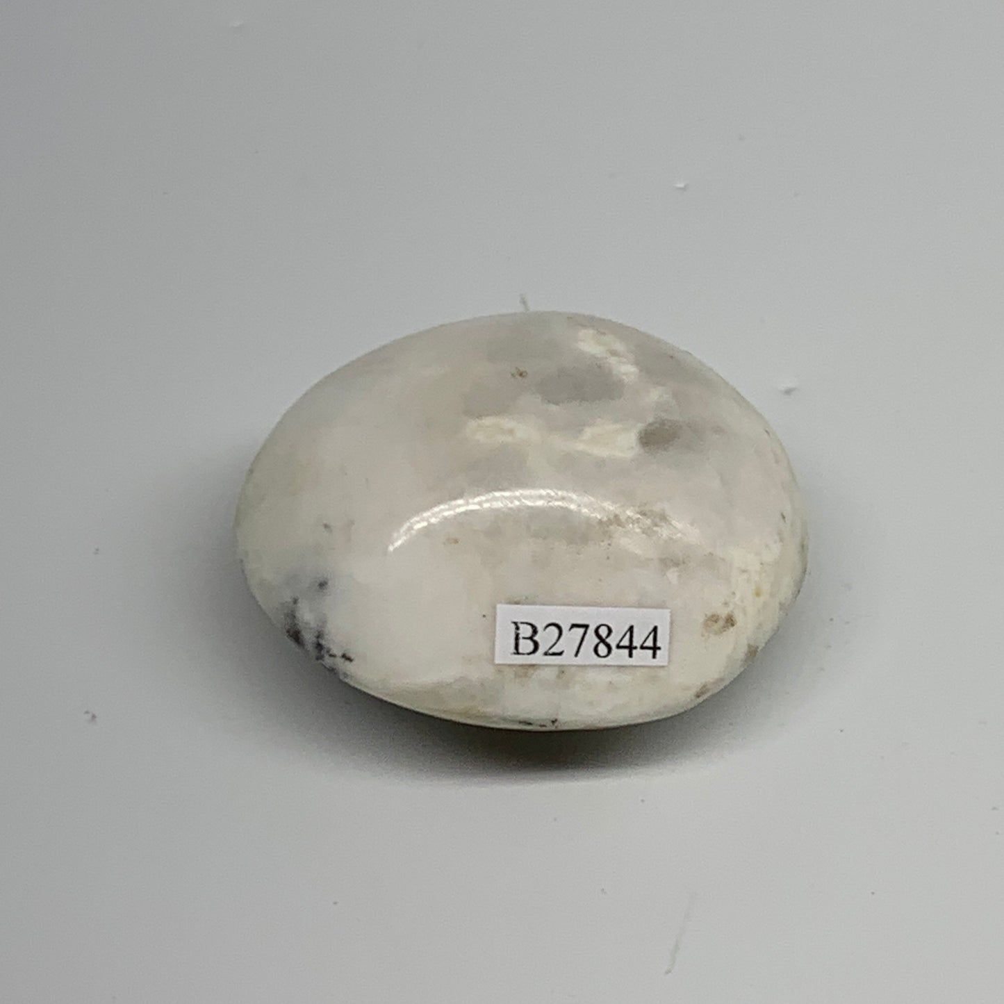 86.5g, 2"x1.8"x1.2", Dendrite Opal Palm-Stone Reiki Energy Crystal, B27844