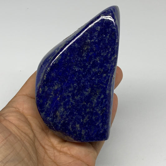 0.71 lbs, 3.8"x2.2"x1.1", Natural Freeform Lapis Lazuli from Afghanistan, B32977