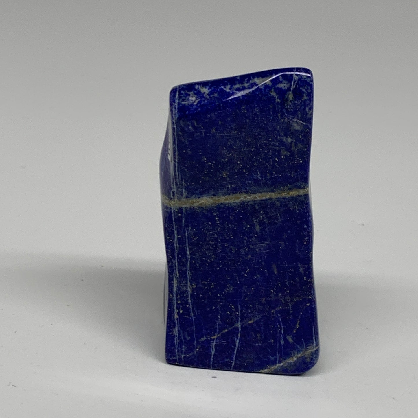 0.63 lbs, 4"x1.9"x1", Natural Freeform Lapis Lazuli from Afghanistan, B32981