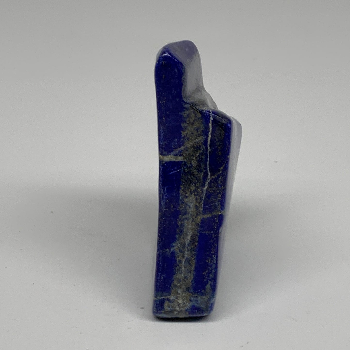 0.63 lbs, 4"x1.9"x1", Natural Freeform Lapis Lazuli from Afghanistan, B32981