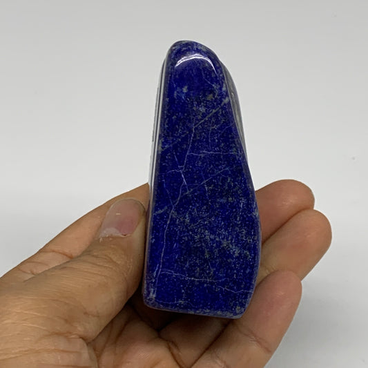 0.48 lbs, 2.8"x1.2"x1.8", Natural Freeform Lapis Lazuli from Afghanistan, B32986