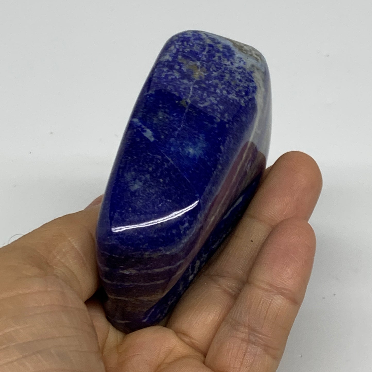 0.48 lbs, 2.8"x1.2"x1.8", Natural Freeform Lapis Lazuli from Afghanistan, B32986