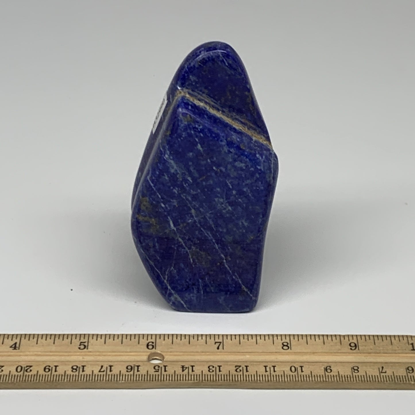 0.63 lbs,4.3"x2"x1.1", Natural Freeform Lapis Lazuli from Afghanistan, B32990