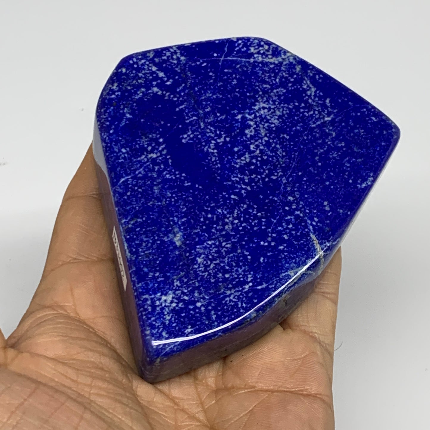 0.60 lbs, 3.7"x2.9"x0.8", Natural Freeform Lapis Lazuli from Afghanistan, B33002