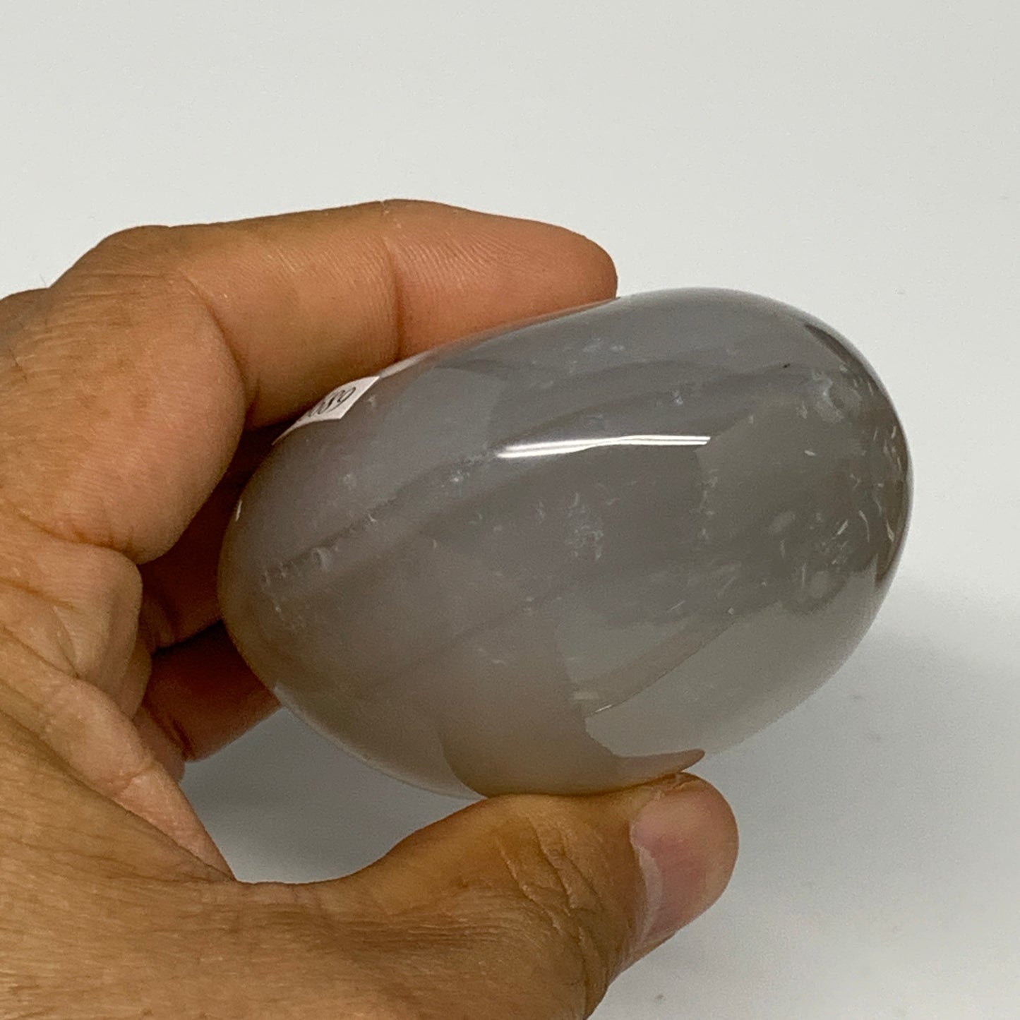 197.2g, 2.5"x2.3"x1.6" Orca Agate Palm-Stone Reiki Energy Crystal Reiki, B28689
