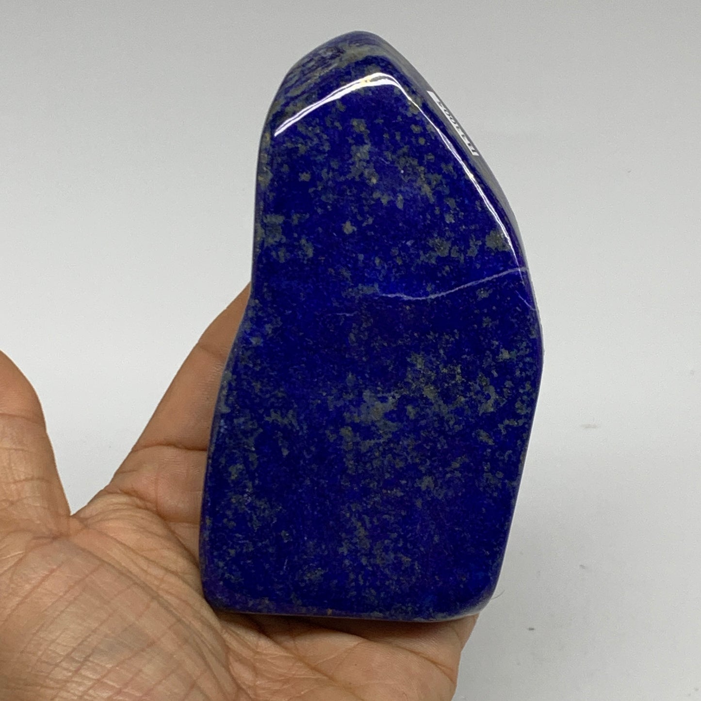 0.65 lbs, 4.5"x2.3"x0.7", Natural Freeform Lapis Lazuli from Afghanistan, B33005