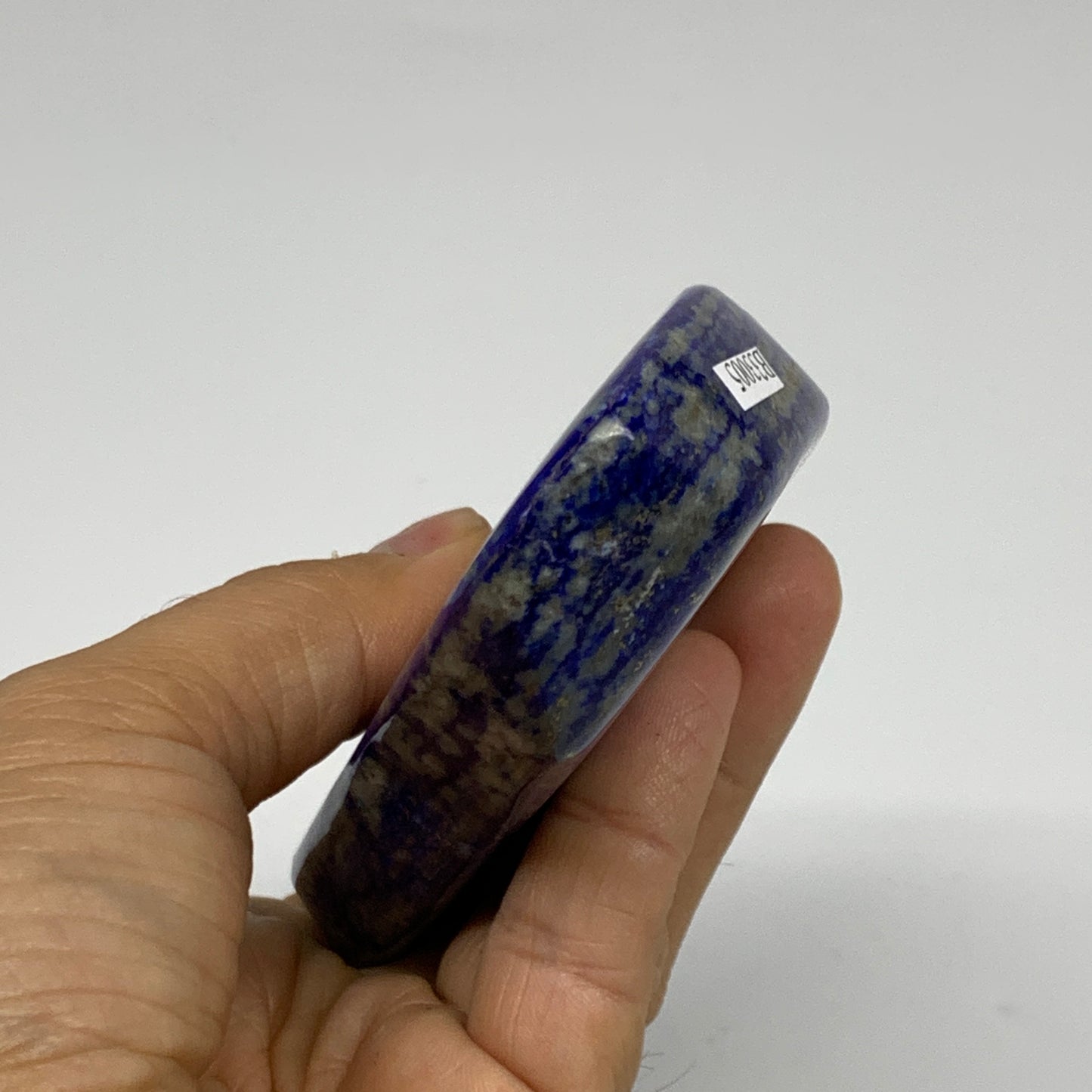 0.65 lbs, 4.5"x2.3"x0.7", Natural Freeform Lapis Lazuli from Afghanistan, B33005