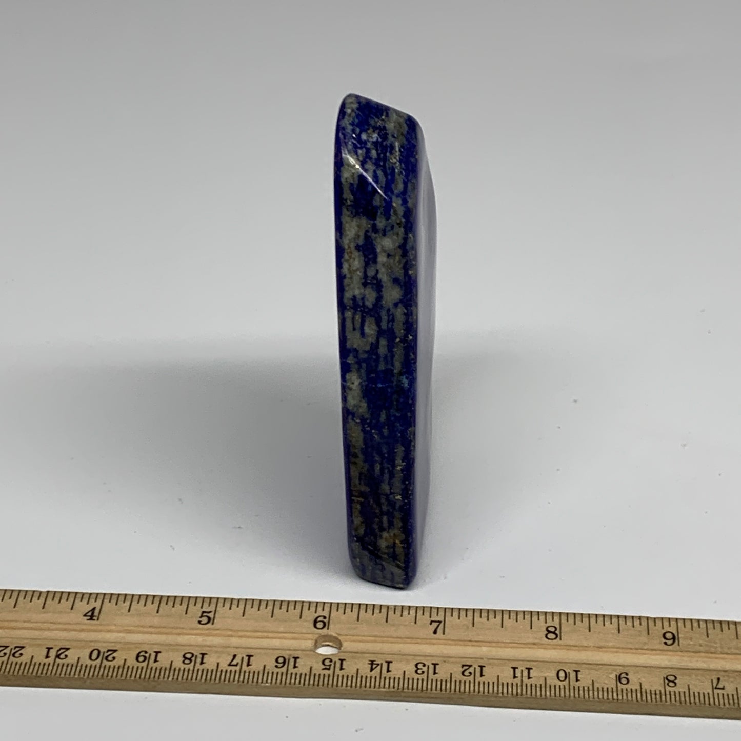 0.65 lbs, 4.5"x2.3"x0.7", Natural Freeform Lapis Lazuli from Afghanistan, B33005