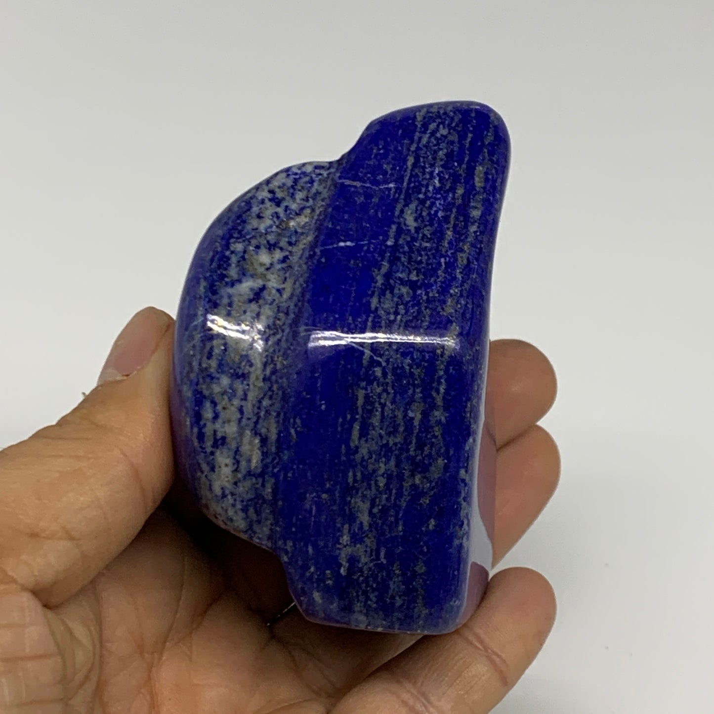 0.60 lbs, 3"x1.8"x1.7", Natural Freeform Lapis Lazuli from Afghanistan, B33010