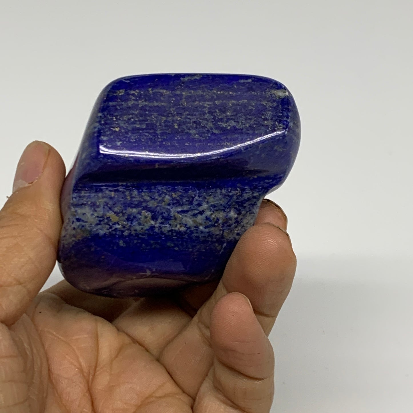 0.60 lbs, 3"x1.8"x1.7", Natural Freeform Lapis Lazuli from Afghanistan, B33010