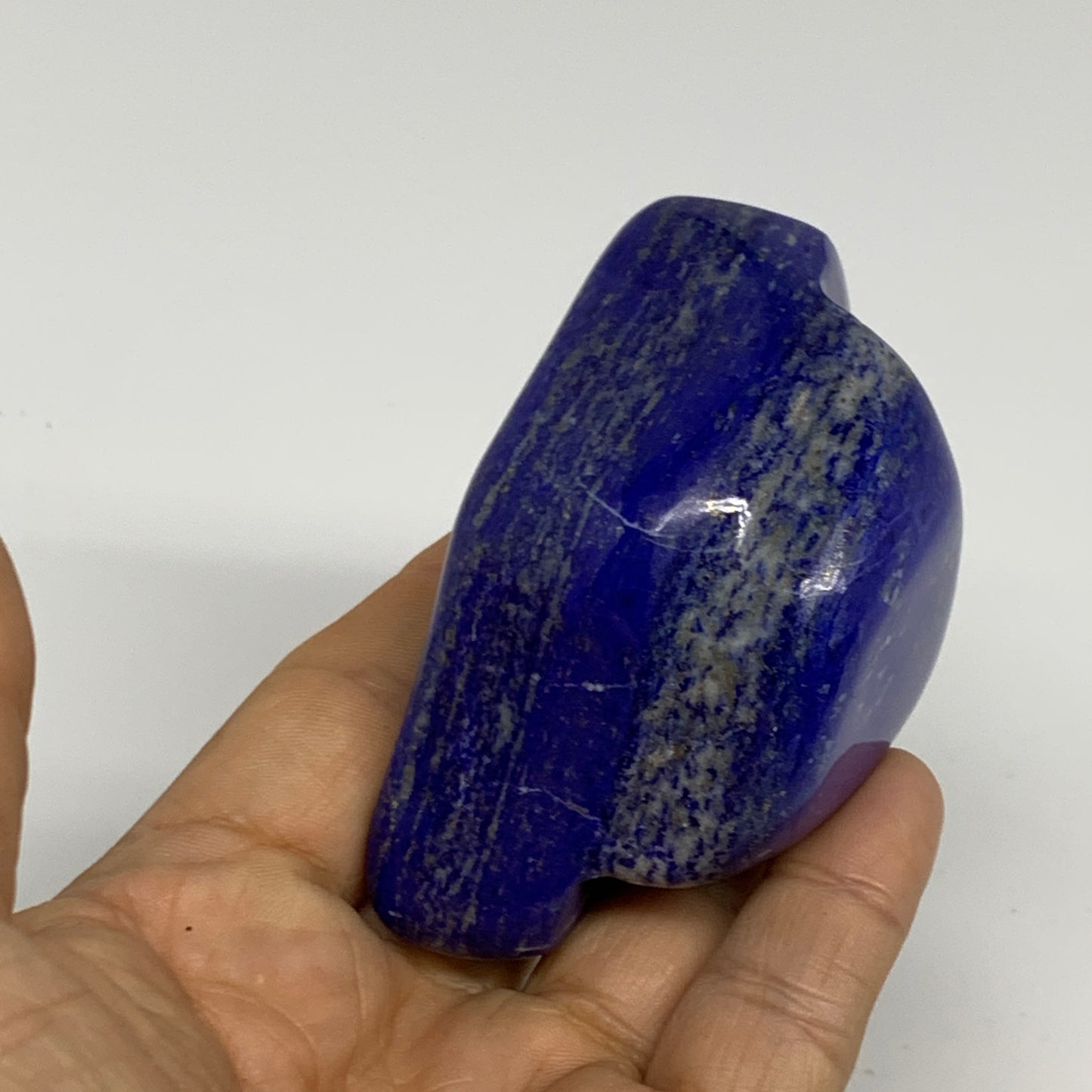 0.60 lbs, 3"x1.8"x1.7", Natural Freeform Lapis Lazuli from Afghanistan, B33010