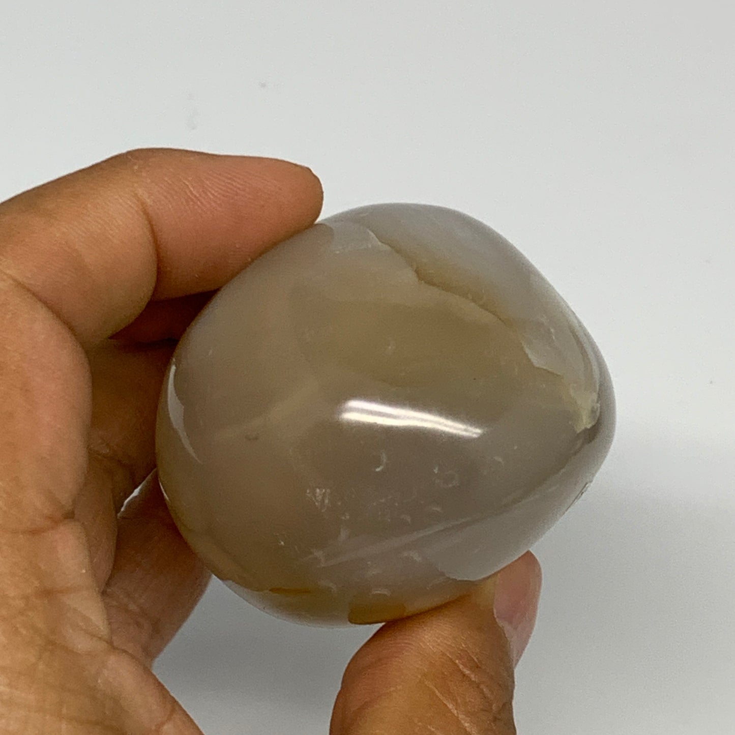 170.6g, 2.3"x1.9"x1.6" Orca Agate Palm-Stone Reiki Energy Crystal Reiki, B28664