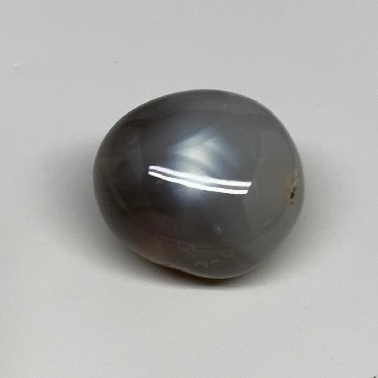 122.5g, 2"x1.8"x1.5" Orca Agate Palm-Stone Reiki Energy Crystal Reiki, B28663